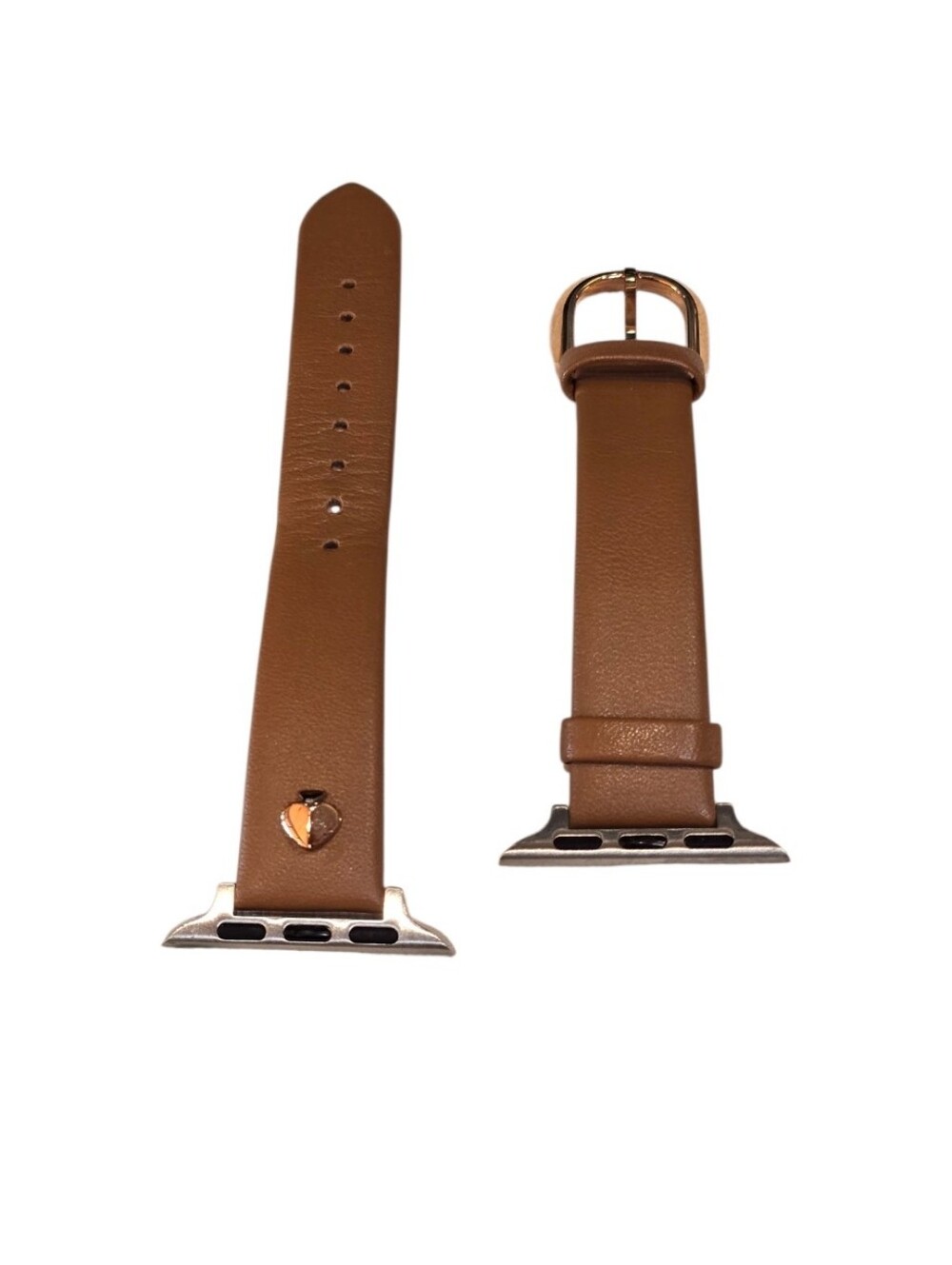 Kate Spade Leather Apple Brown Pink Watchband